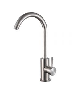 360 degree Swivel Spout Single Lever Faucet Kitchen Sink Mixer Taps