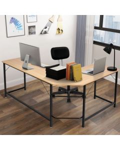 L-Shaped Corner Computer Desk with CPU Stand for Home and Office