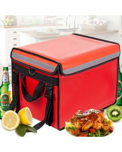 Large Food Delivery Insulated Bags Pizza Takeaway Thermal Warm/Cold Bag - 32L