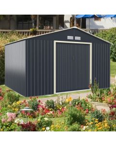 Large Utility Storage House with Sliding Door