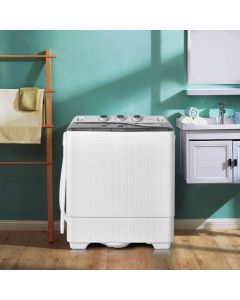 Portable Laundry Washer Spin Dryer with Timing Function and Drain Pump