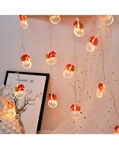 2m 10 Lights LED Decorative String Light - Santa Claus