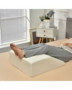 Leg Elevation Pillow with Washable Cover for Sleeping