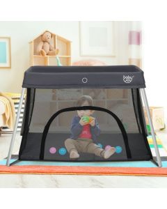 Lightweight Folding Playpen with Zipper Access Door