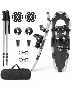 4-in-1 Lightweight Terrain Snowshoes for Adults Youth Kids