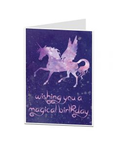 Wishing You A Magical Birthday Unicorn Card