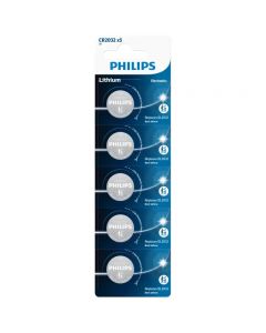 Lithium Coin Battery 3V CR2016 x5 PHICR2016B5