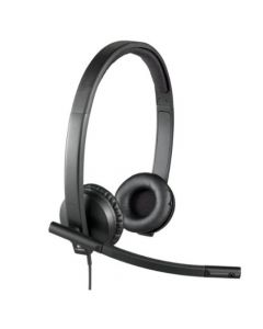 Logitech H570E Stereo Headset with Boom Mic