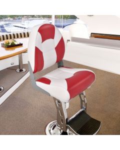 Low Back Boat Seat with Thickened High-density Sponge Padding