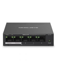 Mercusys MS105GP 5-Port Gigabit Desktop Switch with 4-Port PoE+