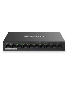 Mercusys MS110P 10-Port 10/100Mbps Desktop Switch with 8-Port PoE+
