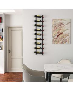 Wall Mounted Metal Wine Rack Organizer for Liquor & Champagne