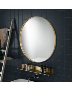 70cm Modern Metal Circle Hanging Mirror