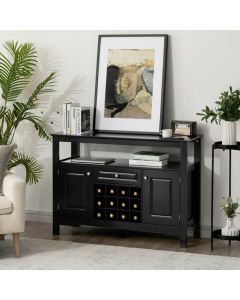 Modern Sideboard with 12 Wine Rack for Dining Room