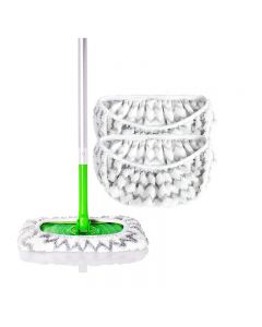 2PCS Replaceable Removable Swiffer Sweeper Mops Washable Mop Pads