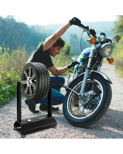 Motorcycle Wheel Balancer with Adjustable Centering Cones