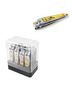 12 pcs Heavy Duty Stainless Steel Nail Clipper Suitable for Thick Fingernail Toenail
