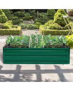 Outdoor Metal Garden Bed Frame