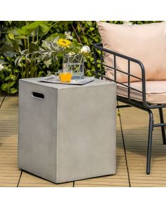 Outdoor Propane Gas Tank Cover Table Storage Case with Handles