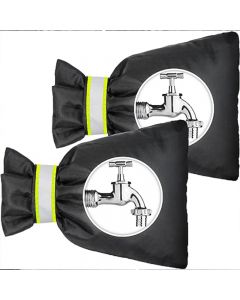 2pcs Outside Tap Cover for Winter Tap Cosy Thickened Jacket Insulated Protector from Freezing
