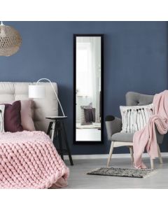 Full Length Over the Door Mirror with Hanging Hooks for Bedroom