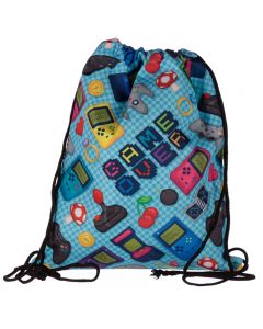 Handy Drawstring Bag  Fun Gaming Design