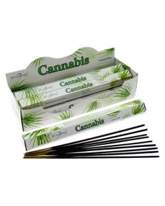 Stamford Hex Incense Sticks - Cannabis, x 6 Packs