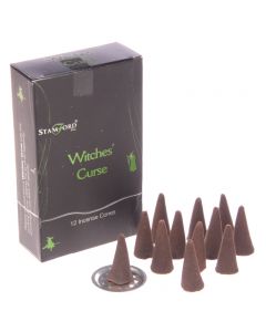 Stamford Black Incense Cones - Witches Curse