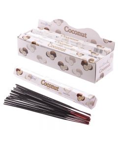 Stamford Hex Incense Sticks  Coconut, x 6 Packs