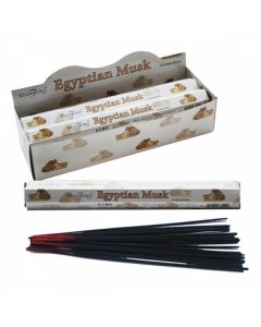 Stamford Hex Incense Sticks - Egyptian Musk, x 6 Packs
