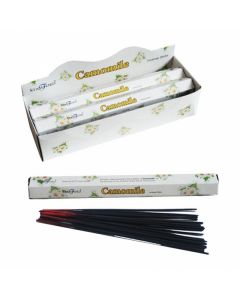 Camomile Stamford Hex Incense Sticks, x 6 Packs