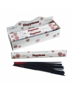 Happiness Stamford Hex Incense Sticks, x 6 Packs