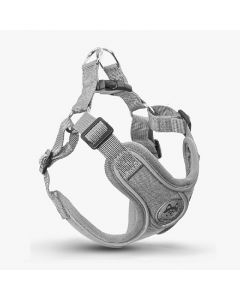 Adjustable and Breathable Dog Pet Harness Vest Padded Safety Puppy Leash Set - Grey S