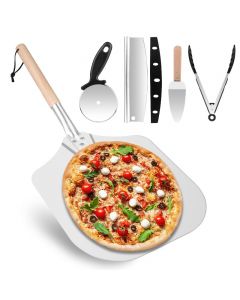 Pizza Making Tool Kits Ideal for for Homemade Baking Pizza Cookies Cake and BBQ