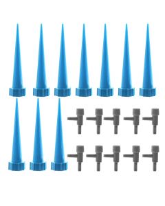 10pcs/Pack Automatic Plant Self Watering Spikes for Garden Home Flower Drip Waterer Tool - Blue