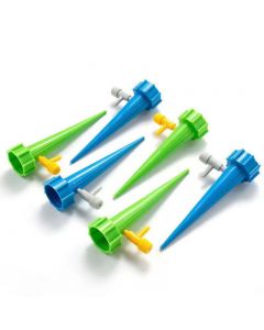 10pcs/Pack Automatic Plant Self Watering Spikes for Garden Home Flower Drip Waterer Tool - Green