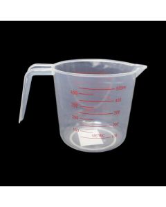 Durable Plastic Measuring Jug Metric Household Use Small Liquid Jug - 500ml