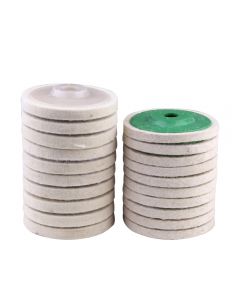 Wool Buffing Polishing Angle Grinder Wheel Felt Pads Buffer Buff Discs - Coarse Hair