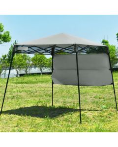1.8M x 1.8M Pop Up Gazebo with 1 Side Panel