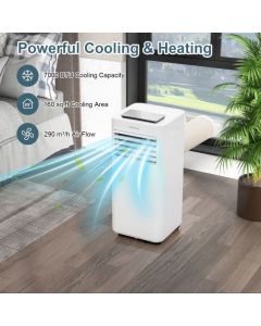 7000/9000 BTU 4-in-1 Portable Air Conditioner with Remote and App Control