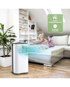 4-in-1 Portable Air Conditioner 9000BTU with Remote Control