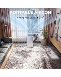 9000/12000 BTU Portable Air Conditioner with Remote Control