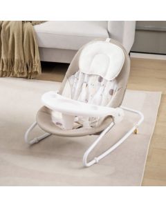 Portable 2-in-1 Baby Swing with 3 Swing Speed and 3 Timer Settings