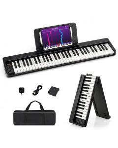 Portable Electric Piano with Full Size Keys and Music Stand