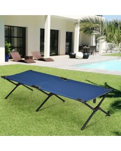 Portable Folding Camping Cot with Carrying Bag for Travel Hiking