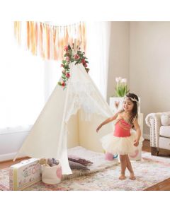 Portable Kids Lace Playhouse Tent with Bag