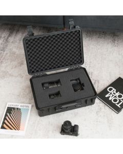 Portable Waterproof Hard Case with Customizable Fit Foam