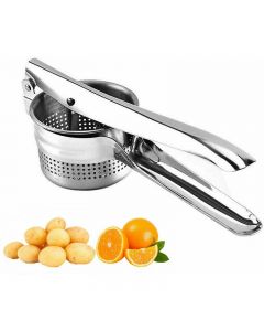 Heavy Duty Steel Potato Ricer Masher Juicer Vegetable Fruit Press Maker