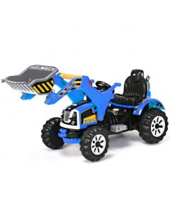 12V Battery Powered Kids Ride on Excavator with Horn and Safety Belt