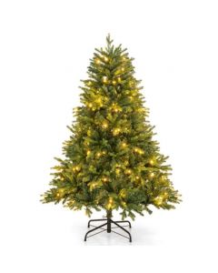 150/180 cm Pre-lit Artificial Christmas Tree with 844/1168 Branch Tips 250/350 LED Lights